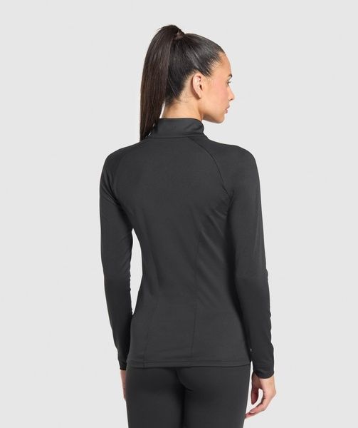 Олімпійка Gymshark Training Zip Up W Чорний XS B1A1N-BBBB B1A1N-BBBB фото