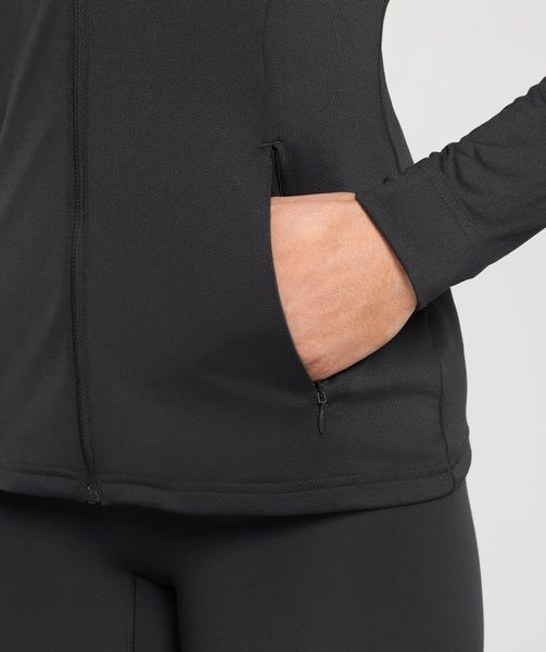 Олімпійка Gymshark Training Zip Up W Чорний XS B1A1N-BBBB B1A1N-BBBB фото