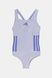 Суцільний дитячий купальник adidas Performance Фіолетовий 11-12Y JN6588 JN6588 фото 1