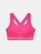 Спортивний топ Under Armour Crossback Mid Bra Рожевий XS 1361034-695 1361034-695 фото 3