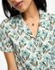 Сукня-сорочка Lola May Revere Collar In Floral Print W Зелений M 127349876 127349876 фото 4