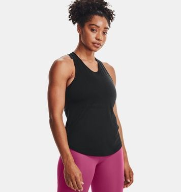 Бігова майка Under Armour Streaker Run Чорний XL 1361372 1361372 фото