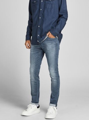 Джинси Jack&Jones GLENN 857 Slim Fit Блакитний W30L32 12194438 12194438 фото