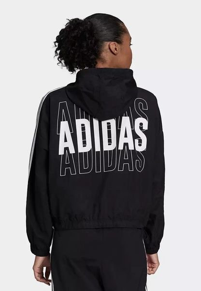 Вітровка adidas Essentials 3-Stripes Чорний M HC9160 HC9160 фото