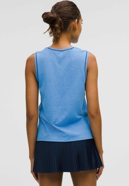 Тенісна майка Lululemon V-Neck Graphic W Блакитний XL LW1FRUS LW1FRUS фото