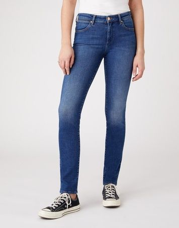 Джинси Wrangler Slim Light Sea Синій W27L32 W28LZD29J W28LZD29J фото