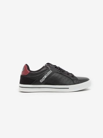 Кеди Sergio Tacchini Leather Casusl Low Top Чорний 45 TSTU0013 TSTU0013 фото