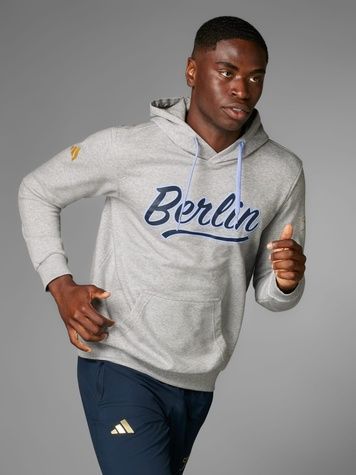 Худі adidas BMW Berlin Marathon Сірий L JN7843 JN7843 фото