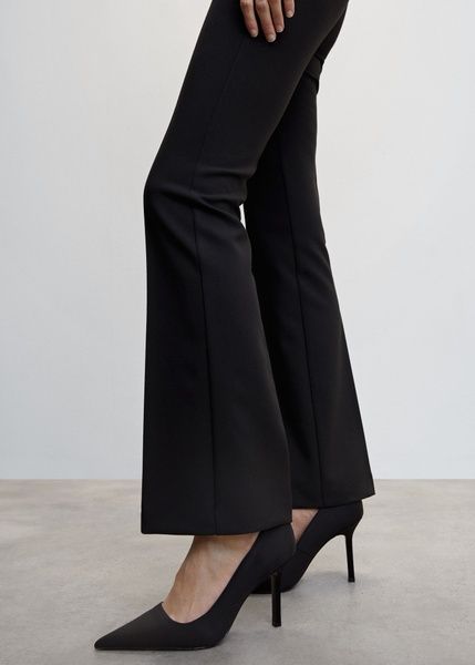 Штани MANGO Reyhan Чорний EUR38 37088629 37088629 фото