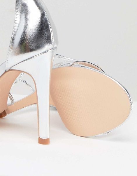Босоніжки Glamorous Silver Ankle Срібний 40 1239280 1239280 фото