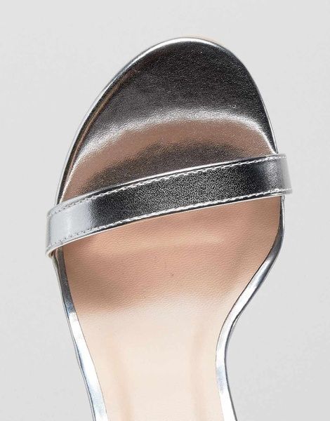 Босоніжки Glamorous Silver Ankle Срібний 40 1239280 1239280 фото