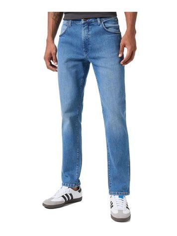 Джинси Wrangler Larston Синій W34L32 112350846 112350846 фото