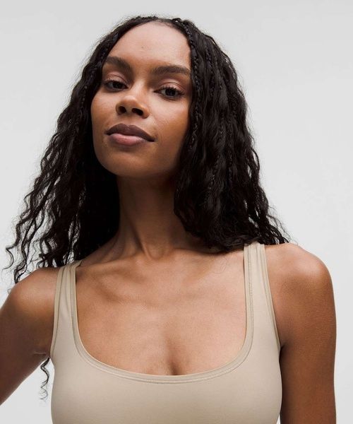 Боді Lululemon Wundermost Ultra-Soft Nulu Бежевий M LW1ES1S LW1ES1S SHOK фото