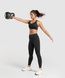 Топ Gymshark Lightweight High Support Sports Bra W Чорний S B1A6B-BBBB B1A6B-BBBB фото 4