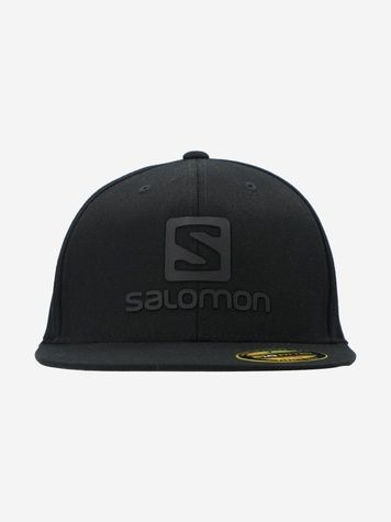 Бейсболка Salomon Logo Flexfit Чорний OS LC1535400 LC1535400 фото