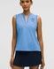 Тенісна майка Lululemon V-Neck Graphic W Блакитний XL LW1FRUS