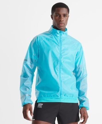 Куртка Superdry Run Membrane Блакитний L MS310493A MS310493A фото