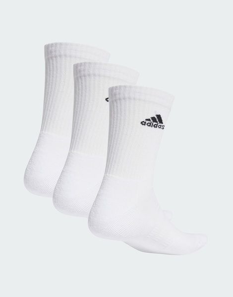 Три пари шкарпеток adidas Cushioned Crew Performance Білий 43-46 HT3446 HT3446 фото