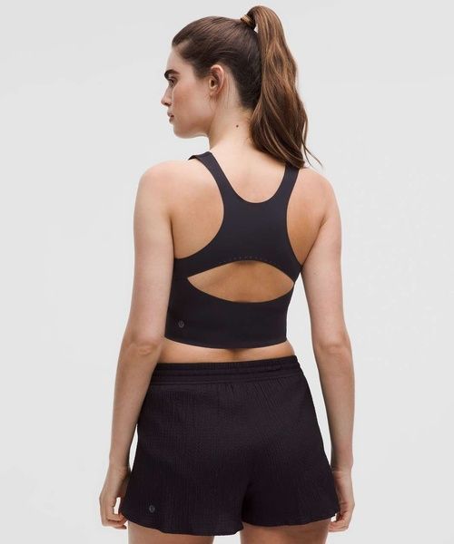 Спортивний топ Lululemon Fast and Free Чорний XL LW1FJOS LW1FJOS фото