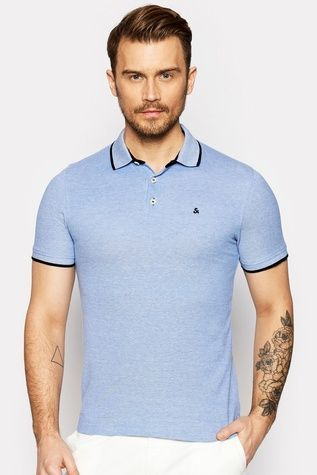 Поло Jack&Jones PAULOS Блакитний L 12136668 12136668 фото