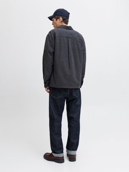 Куртка-сорочка Jack&Jones Perfect Melange Сірий M 12278822 12278822_2383 фото
