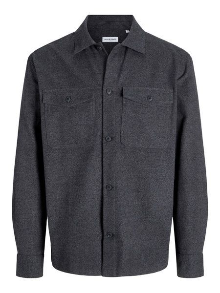 Куртка-сорочка Jack&Jones Perfect Melange Сірий M 12278822 12278822_2383 фото