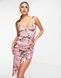 Сукня міді ASOS DESIGN Button Bodice Tuck Рожевий EU34 110514182