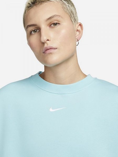 Світшот Nike Sportswear Collection Essentials W Блакитний S DJ7665-482 DJ7665-482 фото