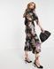 Атласна сукня ASOS DESIGN Pleated Waist Detail Чорний EU40/L 109174109 109174109 фото 2