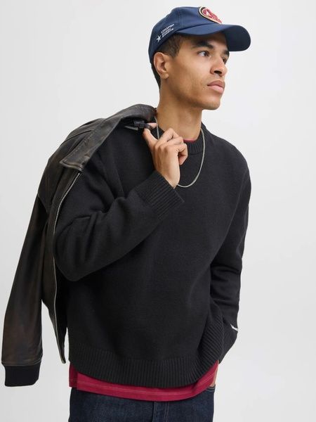 Джемпер Jack&Jones Norrebro Чорний XL 12282728 12282728 фото