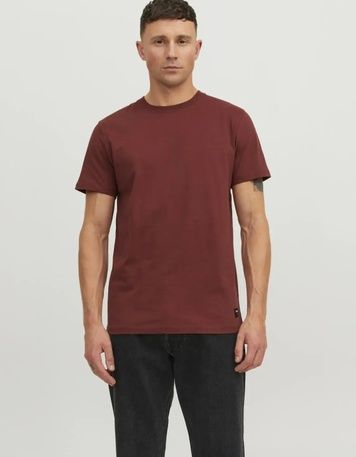 Футболка Jack&Jones RDD Dan Бордовий 2XL 12218240 12218240 фото