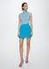 Спідниця MANGO Ruffled Draped Синій L 37021302