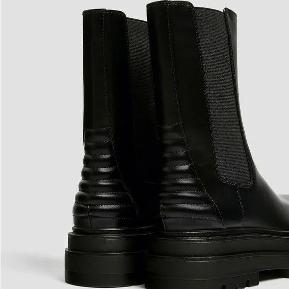 Черевики Pull & Bear Chelsea Чорний 36 1014/740/040 1014/740/040 фото
