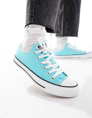 Кеди Converse Chuck Taylor All Star Ox Блакитний 37 A06566C A06566C фото