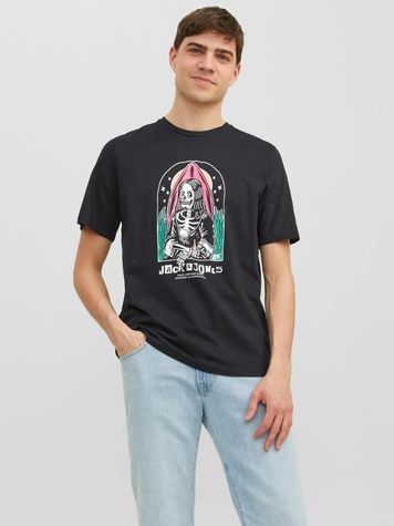 Футболка Jack&Jones Afterlife Чорний L 12241950 12241950 фото
