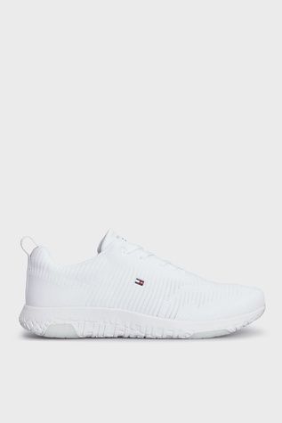 Кросівки Tommy Hilfiger Сorporate Knit Rib Runner Білий 44 FM0FM02838 FM0FM02838-WHITE фото