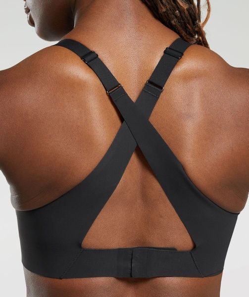 Топ Gymshark Cross Back Sports W Чорний L B5A5J-BBBB B5A5J-BBBB фото