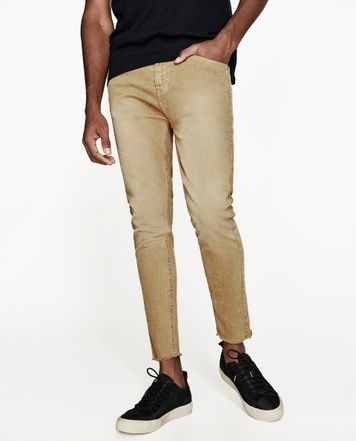 Джинси Zara Carrot Fit Bull Denim Коричневий EUR44 6917/425/703 6917/425/703 фото