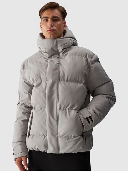 Пухова куртка 4F Hip Length Сірий 2XL 4FWAW24TDJAM479-25S 4FWAW24TDJAM479-25S фото