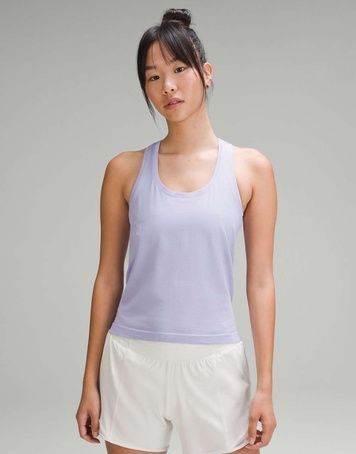 Майка Lululemon Swiftly Tech Racerback Tank Top 2.0 Бузковий US8/L LW1CN3S LW1CN3S 25-2 фото