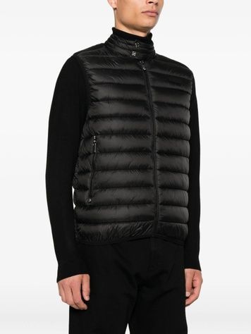 Жилетка John Richmond Quilted Zip-Up Чорний 46 UMA25156PI UMA25156PI фото