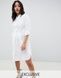 Cукня-сорочка для вагітних ASOS DESIGN with Tie Belt Білий EU34 11967599 11967599 фото 2