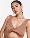 Міні сукня Asos Structured Twist Front Мокко EU36 107338686 107338686 фото 3