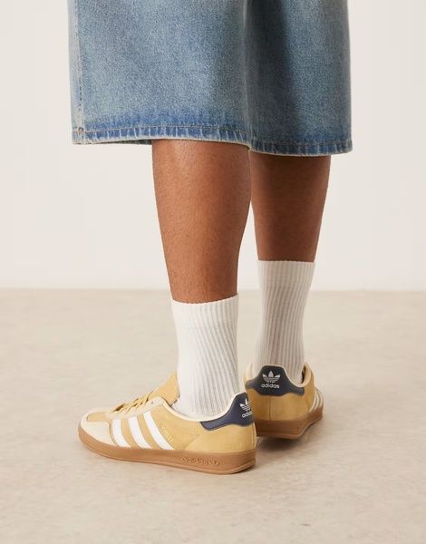 Кеди adidas Originals Gazelle Indoor Бежевий 43 1/3 JI3523 JI3523 фото