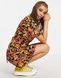 Cукня-міні ASOS DESIGN із зав'язками та квітковим принтом Чорний EU38 107918460 107918460 фото 2