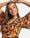 Cукня-міні ASOS DESIGN із зав'язками та квітковим принтом Чорний EU38 107918460 107918460 фото 4