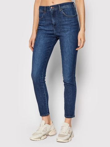 Джинси Wrangler Body Bespoke Skinny Синій W29L32 W27HXR44Z W27HXR44Z фото
