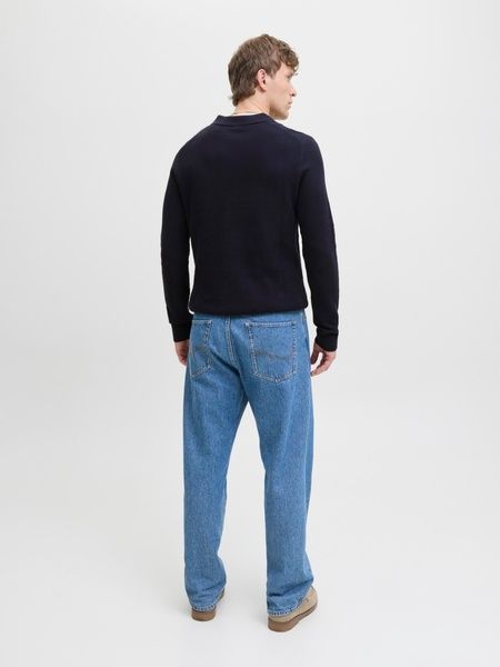 Джемпер Jack&Jones Blaeaston Split Синій 2XL 12281736 12281736 фото