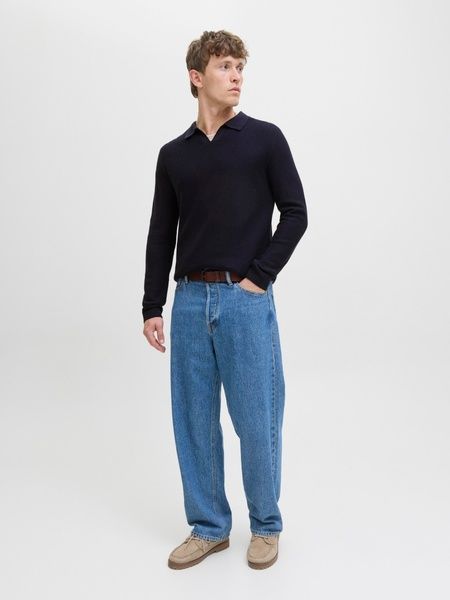 Джемпер Jack&Jones Blaeaston Split Синій 2XL 12281736 12281736 фото