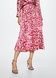 Спідниця плісе MANGO Printed Pleated Рожевий XL 37093855 37093855 фото 5